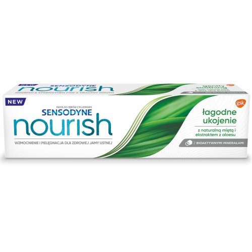 SENSODYNE NOURISH ZUBNÁ PASTA MÄTA A ALOE 75ml