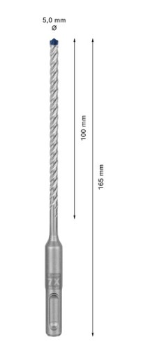 BOSCH SDS PLUS-7X EXPERT VŔTAČKA 5 x 100/165