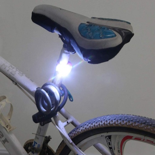 LED BICYKLOVÉ LAMPY SILIKÓNOVÉ 6 KS.