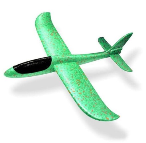 STYROFOAM LETADLO VYROBENÉ ZO STYROPINY 37 CM ŠÍPKA