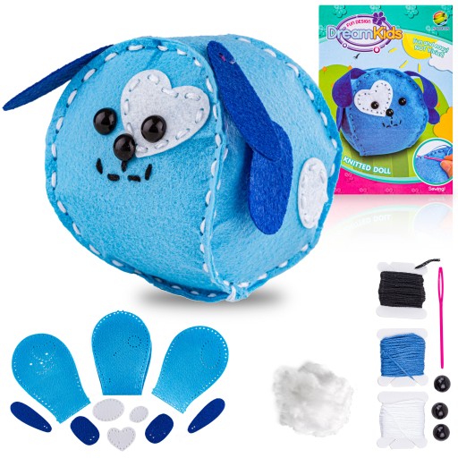 Súprava na šitie MASCOT Vyšívaný vankúšik PET ANMALS DOG DIY