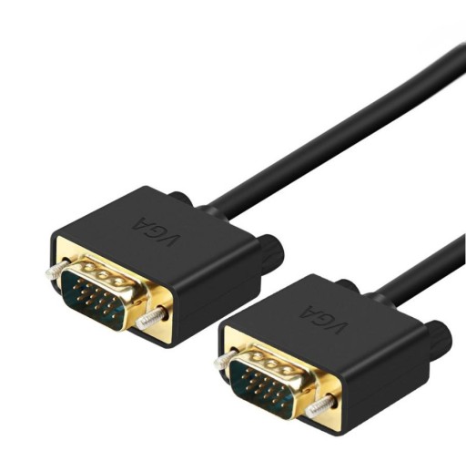 VGA ZLATÝ KÁBEL pre D-SUB FULL HD MONITOR, MEDENÝ 2M