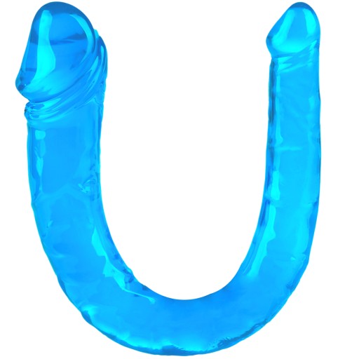 OBOJSTRANNÝ GÉLOVÝ PENIS Super pohladí obe dierky