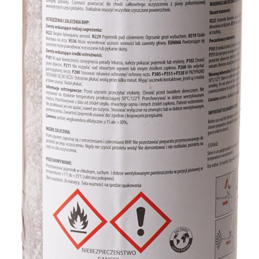 Pištoľ na čistenie peny.300ml KOELNER