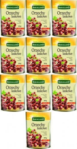 BAKALLAND Celé lúpané lieskové orechy 100 g