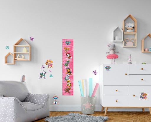 Nástenná dekorácia Paw Patrol, aranžmán - Skye, Everest / FOAM
