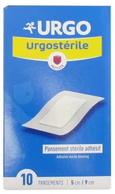 URGOSTERILNÝ STERILNÝ OBLIEK 5CM X 9CM 10 KS