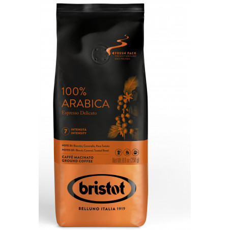 BRISTOT ARABICA - Mletá káva 250g