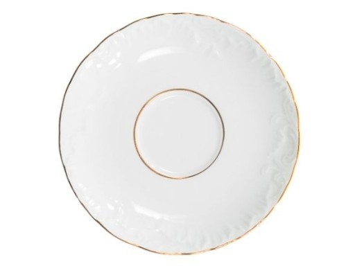 3604 Podšálka 15,7 cm Gold Line ROCOCO PFP ĆMIELÓW