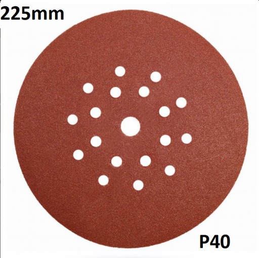 BRÚSNY PAPIER NA VELCRO 225mm Pre Žirafu p40 H19