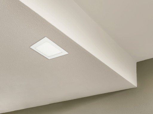 ZAPOMÁVANÝ ŠTVORCOVÝ LED PANEL 12W NEUTRÁLNA BIELE STROPNÁ LAMPA 4500K