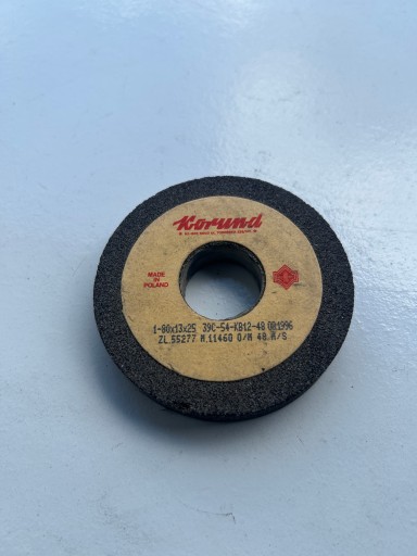 brúsny kotúč 80x13x25 39C54KB12 Korund