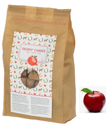 DELIZIA CLASIC POCHUTINKA PRE KONE JABLKO 1KG KERBL