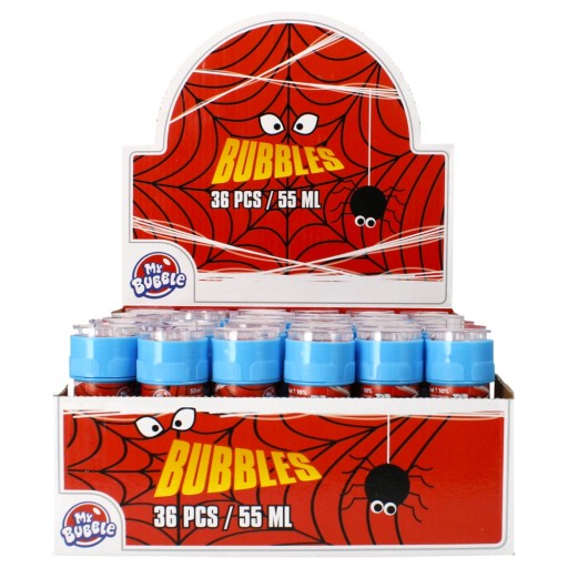 PAVÚKOVÉ MYDLOVÉ BUBLINY 55ML MOJA BUBLINA 2 VZORKY