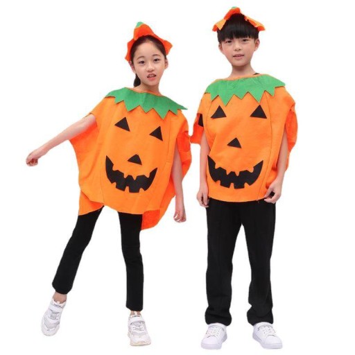 Oblečenie Halloween maškarný karnevalový kostým pre deti Súprava tekvíc