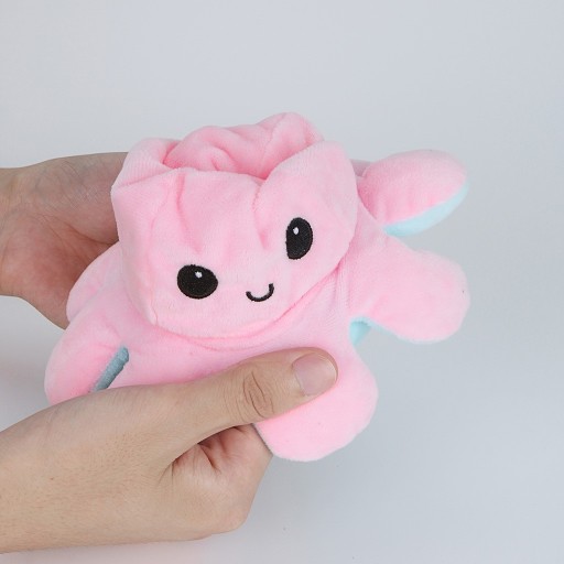 OBOJSTRANNÝ PLYŠOVÝ MASKOT CHOBOTNICE