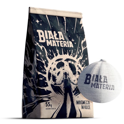 Tabuľová guľa | BIELA HMOTA | 55G