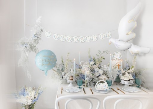 Fóliový balón Dove Communion Krst 100 cm