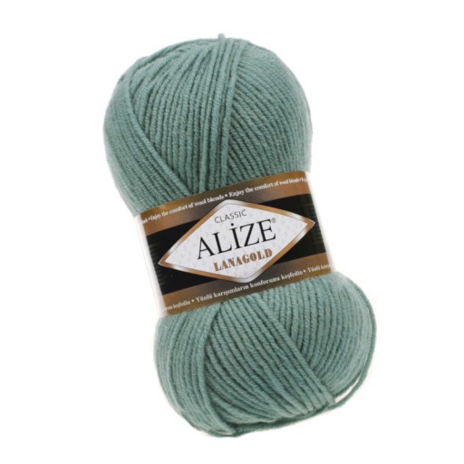 Priadza Lanagold - 386 C.Aqua s vlnou Alize