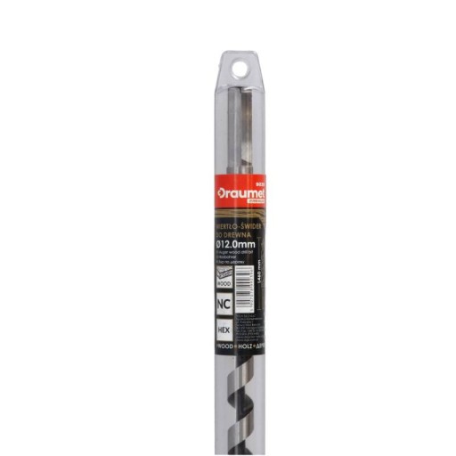 VŔTAČKA NA DREVO VŔTAČKA 12 X 460 mm HSS ŤAHA PREMIUM