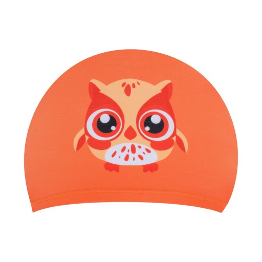 Detská látková kúpacia čiapka Aqua-Sport Owl do bazénov