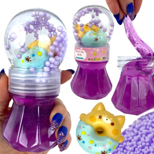 SLIME senzorické PLASTOVÉ A STYROPENOVÉ SQUISHY GULIČKY