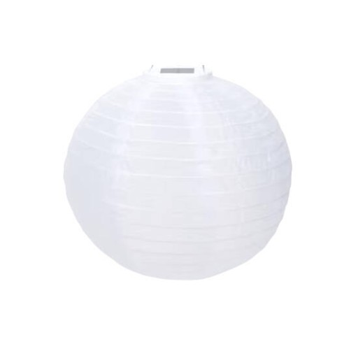 Solárna lampa LED lampa 28 cm biela