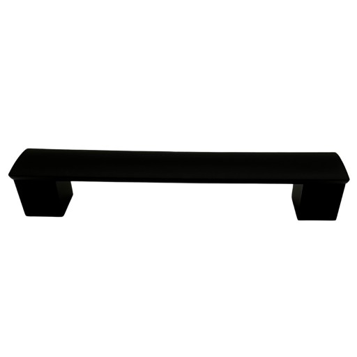 Nábytková úchytka, matná čierna, 160mm, montážne skrutky KCL L-180