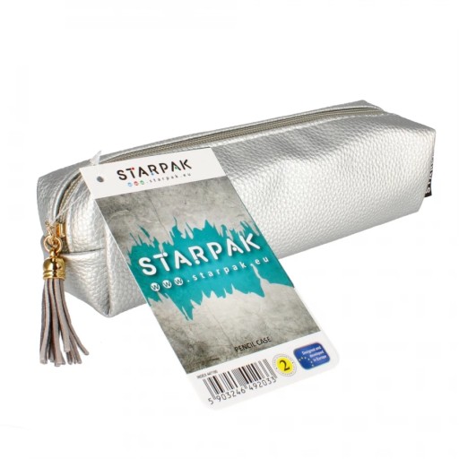 STRIEBORNÁ PERUŽOVÁ TAŠKA PRE DIEVČATKO