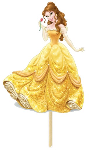 TOPPERS TOPPER CAKE TOPPER CUPETS DEKORÁCIA DISNEY PRINCESS ARIEL 9 ks