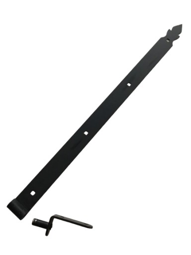 Garážový pásový záves 600mm + hák