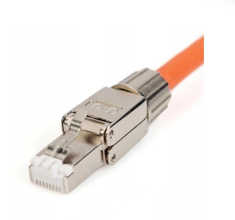 RJ45 POE zástrčka cat.6a STP 10GB POE++ bez náradia