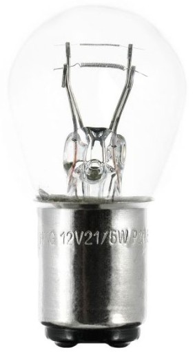 K2 CARSO Žiarovka P 21/5W 12V AOP215 1 kus P21/5