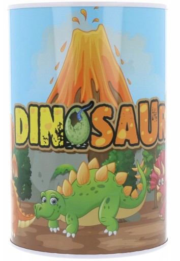 M KOVOVÝ LUK NA PRASIATKU PENIAZE NEOTVORENÝ DINO DINOSAUR D4