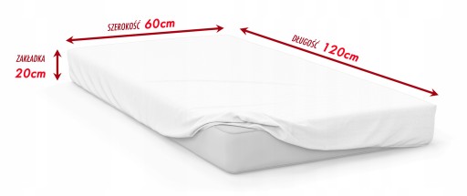Vypasovaná plachta 60x120 cm MIKROVLÁKNO