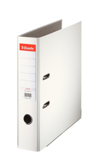 Esselte zakladač A4 75mm až 500k biely x 2 ks