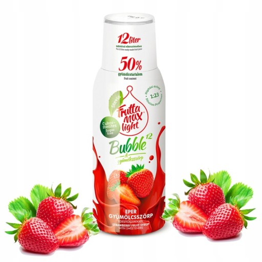 Fruttamax Strawberry Light sirup 500 ml