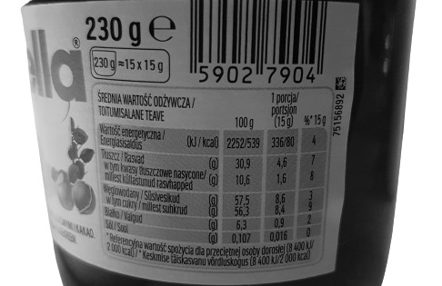 KINDER NUTELLA KRÉM 230g DÁTUM: 2025/01/12
