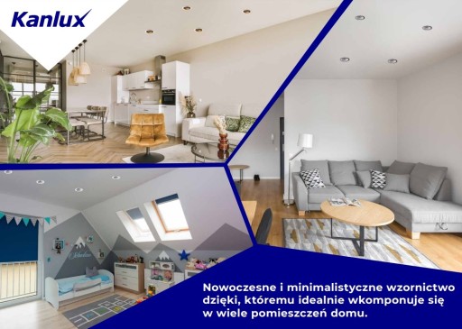 Kanlux GLOZO DSO W/B stropné očko, okrúhle, biele
