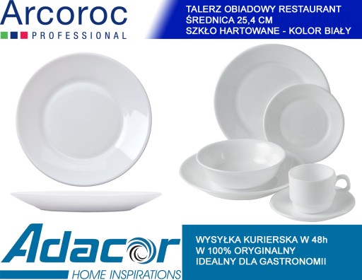 Tanier tanier 25,4 cm biely REŠTAURÁCIA ARCOROC