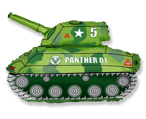 Tank Fóliový balón Veľký Green Party Party