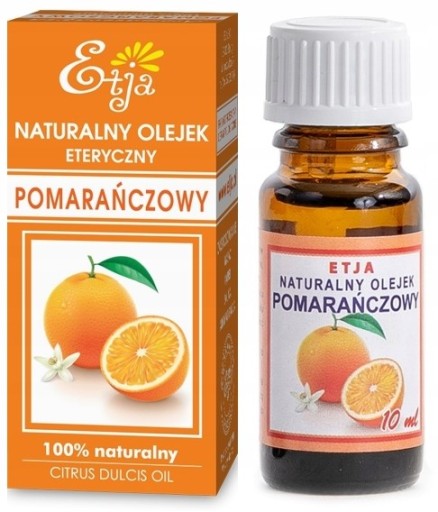 ETJA 100% prírodný pomarančový esenciálny olej 10