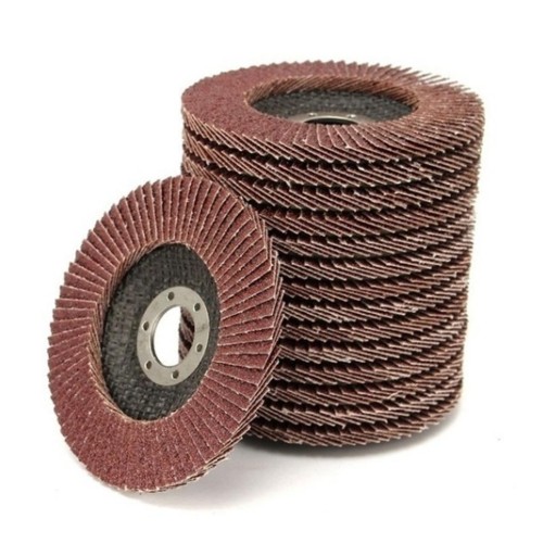 KLAPKOVÝ BRÚSNY KOTÚČ 125mm P80 10 ks
