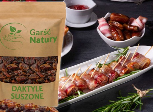 SUŠENÉ DATLE, CELÉ OVOCIE 200 g Bez semien Sušené PRÍRODNÉ sladké 0,2 kg