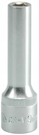 YATO - ŠESTIHRANNÝ ZÁSUVKOVÝ KĽÚČ, DLHÝ 1/2'' 9 MM