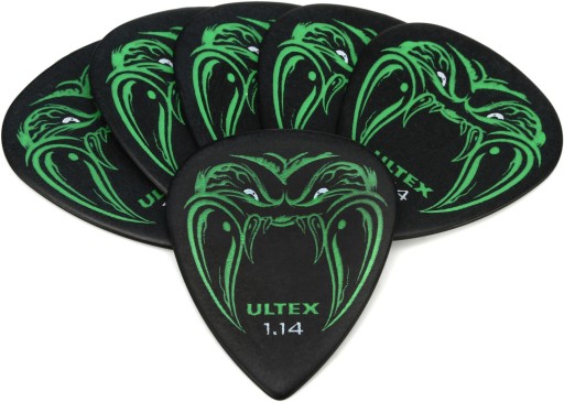 Gitarové trsátko Dunlop BLACK FANG HETFIELD 1.14