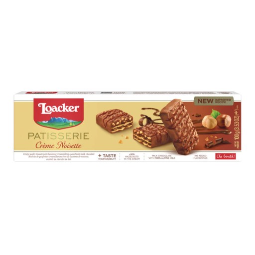 Loacker Gran Pasticceria Creme Noisette vafle s kr