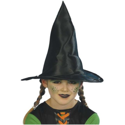 Klobúk WITCH čarodejnícka čierna DETSKÝ outfit