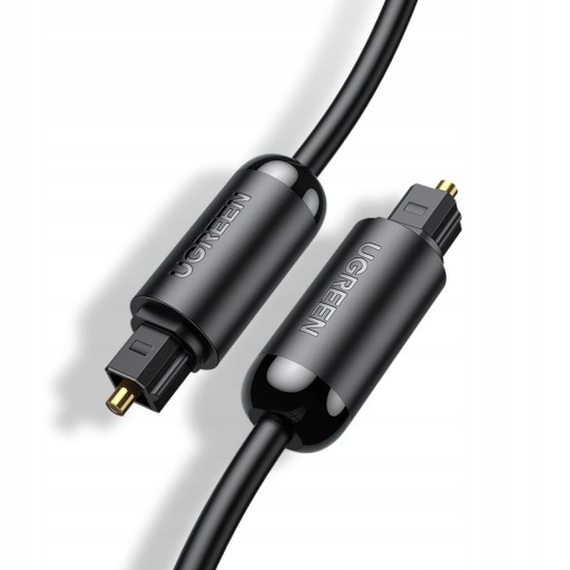 UGREEN HLINÍKOVÝ DRÔTOVÝ OPTICKÝ KÁBEL DIGITAL AUDIO 5.1 TOSLINK SPDIF 3M