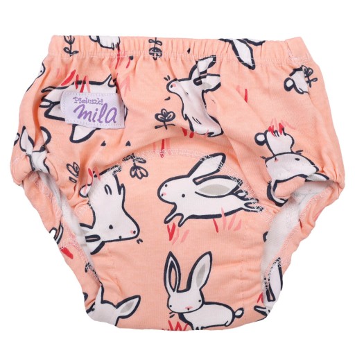 Tréningové nohavičky PREMIUM 12-14kg Tréningové nohavičky na nočník BUNNY RABBIT PINK